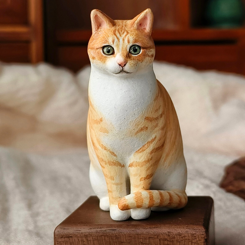 Custom Handmade Polymer Clay Pet Figurine