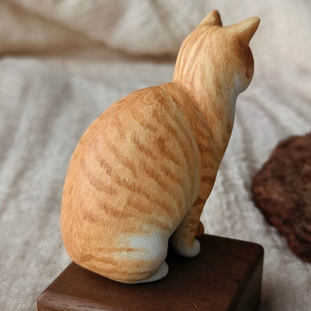 Custom Handmade Polymer Clay Pet Figurine