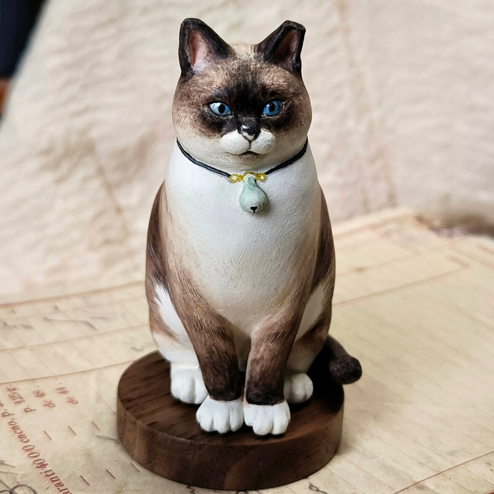 Custom Handmade Polymer Clay Pet Figurine