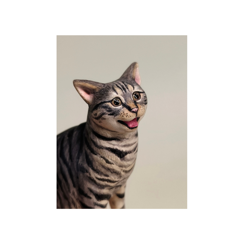 Custom Handmade Polymer Clay Pet Figurine