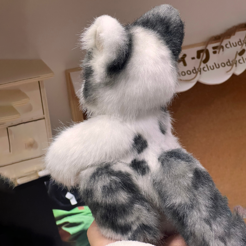 Custom Realistic Fluffy Pet Doll Plush – Exact Replica of Your Cat/Dog