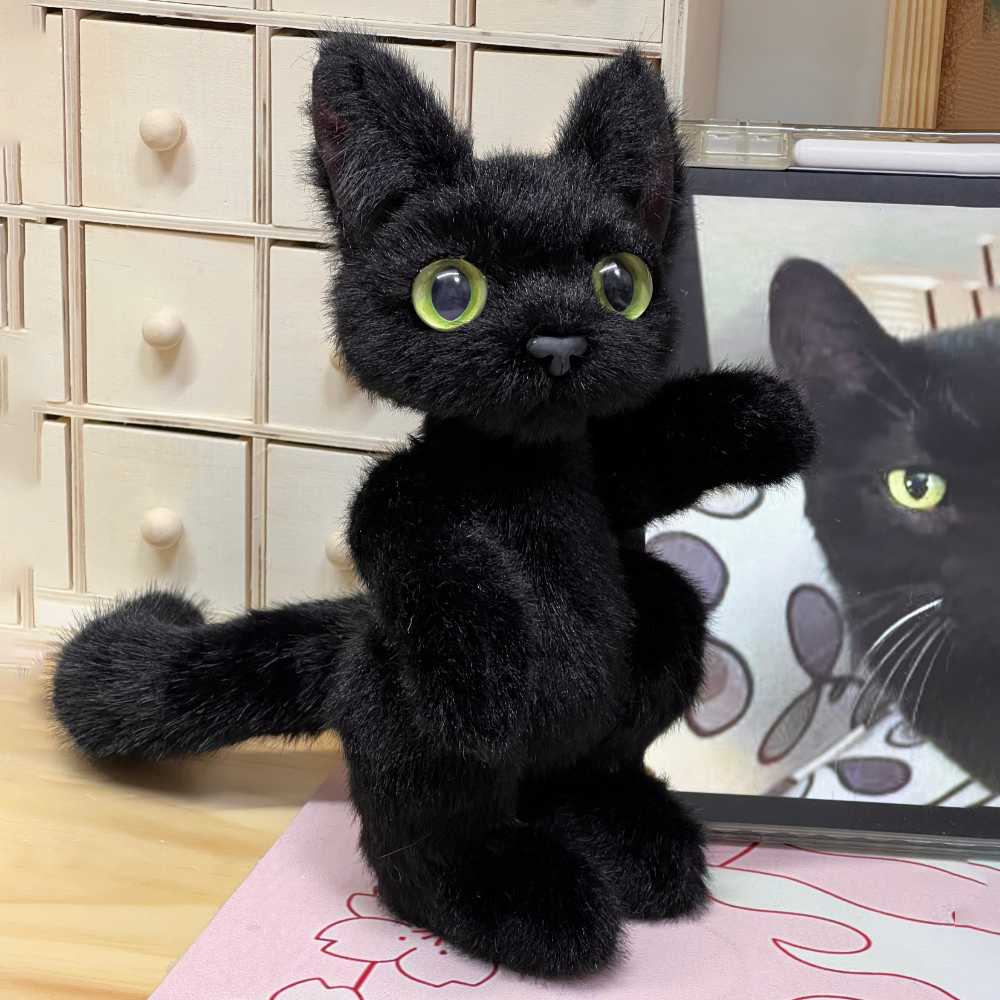 Custom Realistic Fluffy Pet Doll Plush – Exact Replica of Your Cat/Dog