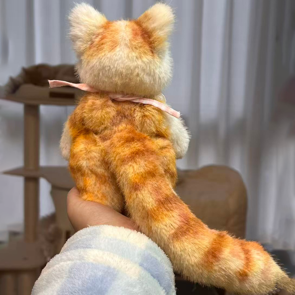 Custom Realistic Fluffy Pet Doll Plush – Exact Replica of Your Cat/Dog