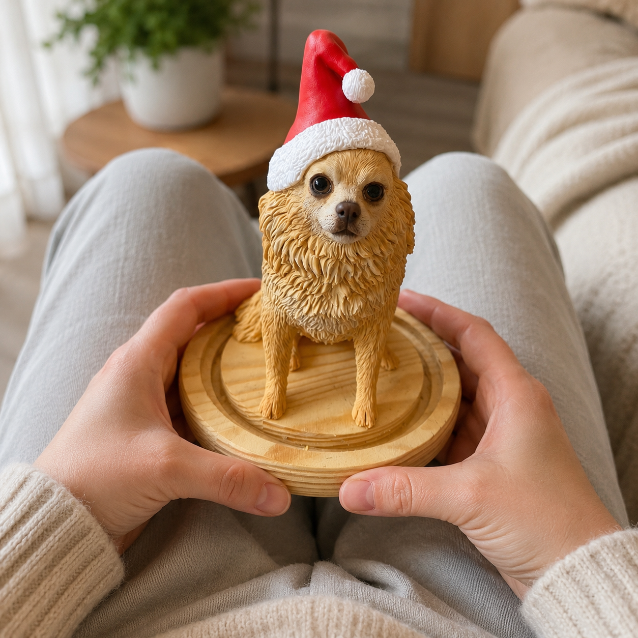 Custom Dog Figurine From Photos, Personalized Dog Sculpture, Handmade Pet Statue, Custom Dog Memorial Keepsake or Gift
