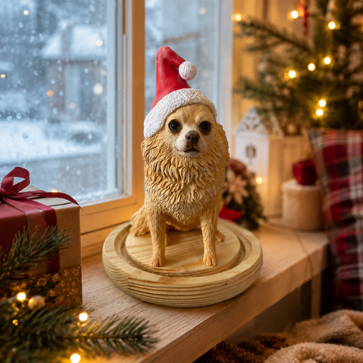 Custom Dog Figurine From Photos, Personalized Dog Sculpture, Handmade Pet Statue, Custom Dog Memorial Keepsake or Gift